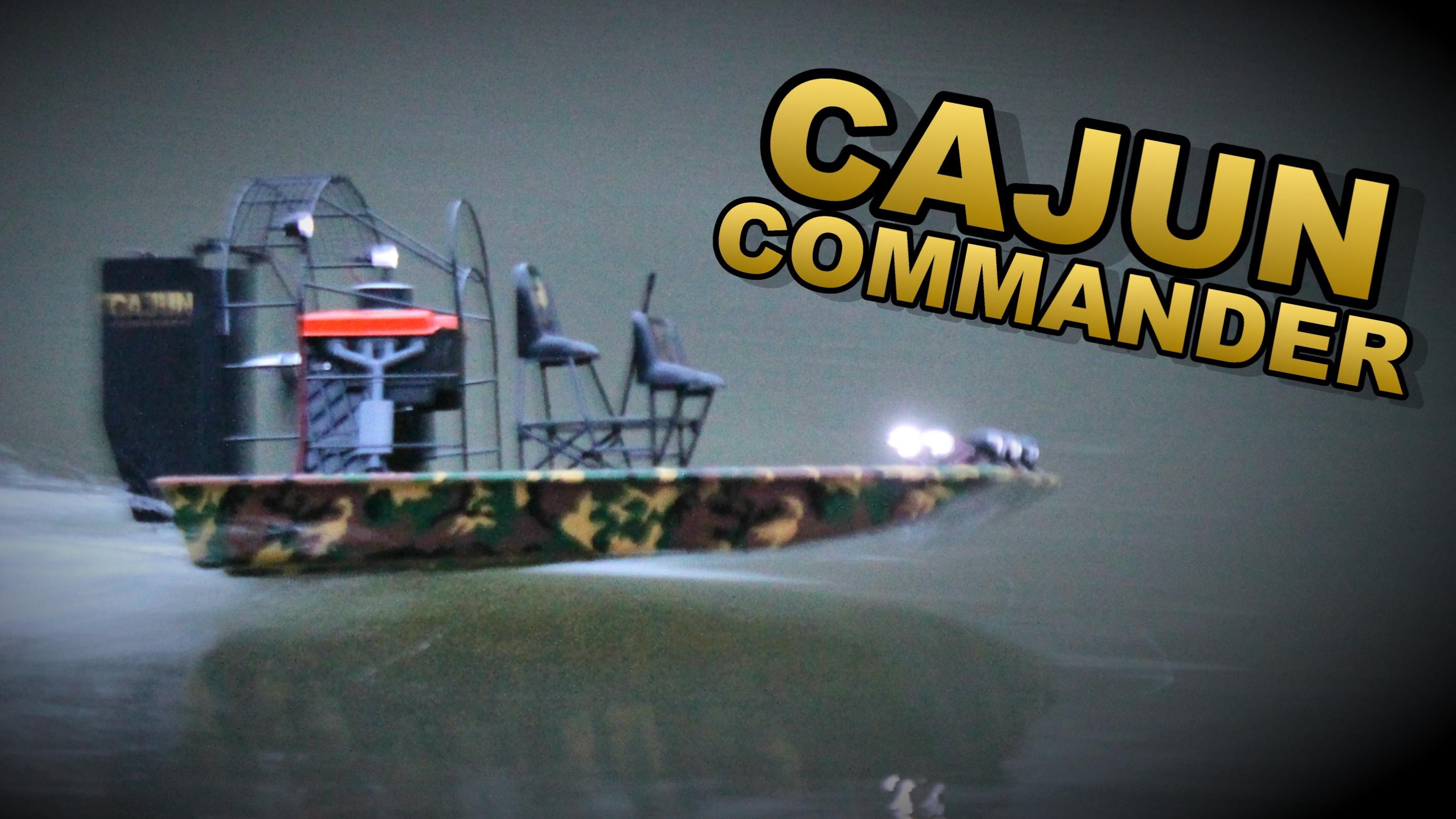 cajun commander rc airboat