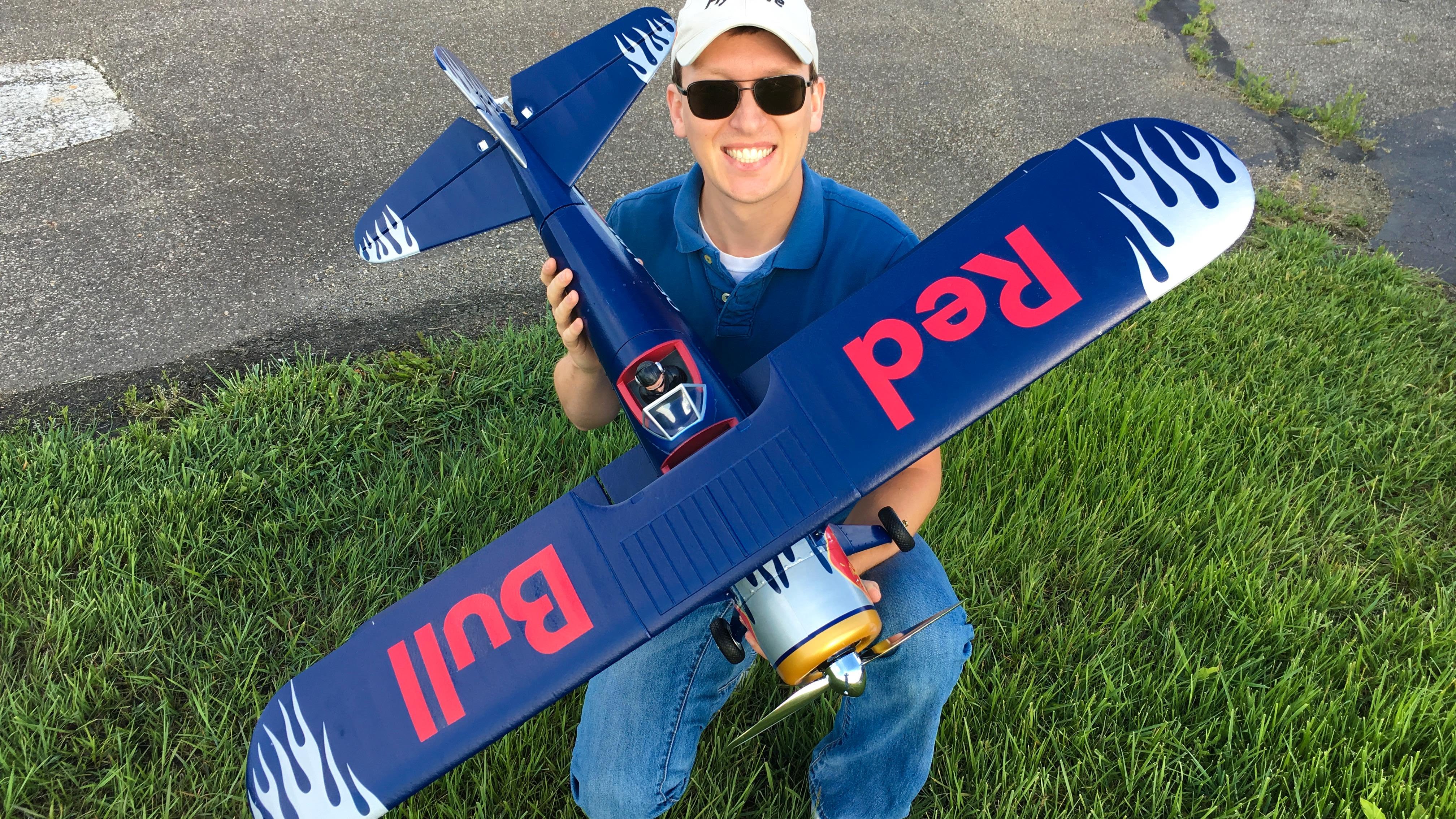 red bull rc plane